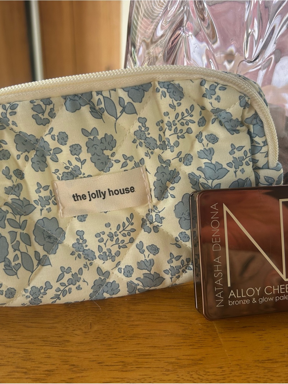 Cosmetic Bag & Natasha Denona Bronze & Glow Palette